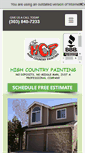 Mobile Screenshot of highcountrypainting.com